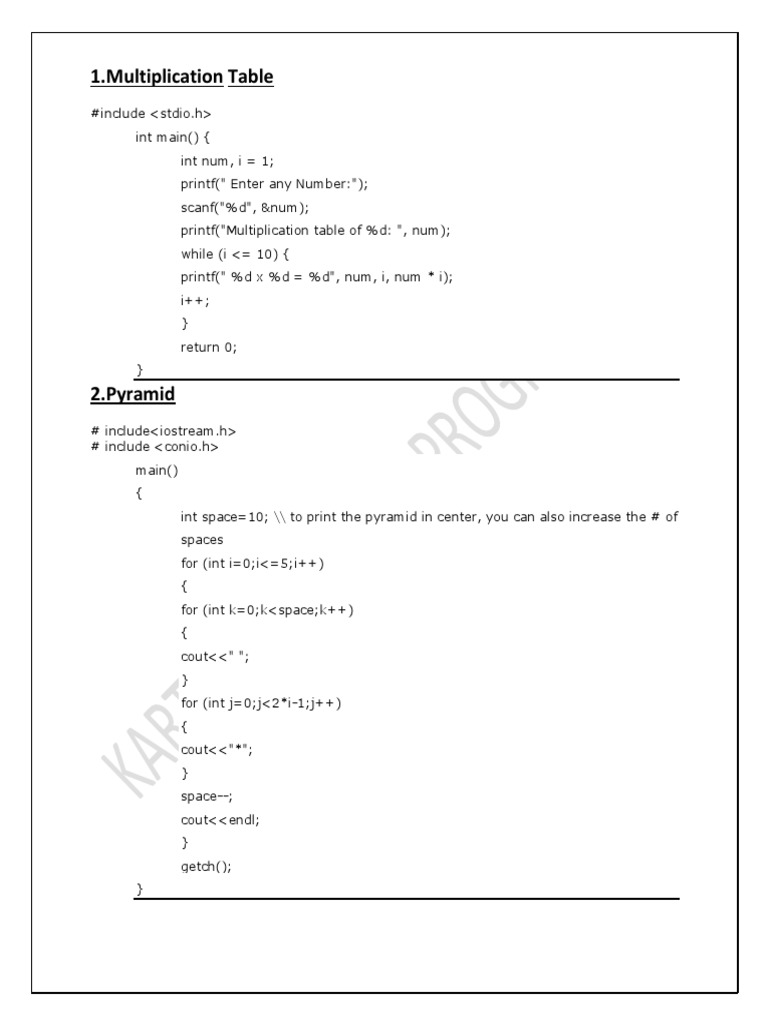 C Programming | PDF | Trigonometric Functions | Division (Mathematics)