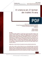 El Silencio en "El Farmer" de Andrés Rivera.