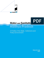 Water Sanitation Madhya Pradesh Policy