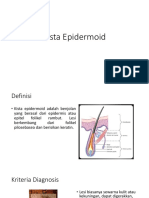 Kista Epidermoid