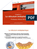 Le Réticulum Endoplasmique