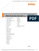 Manual para Reposição - ROÇADEIRA STHIL FS 220