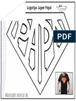 Imprimible Logo SUPER PAPA
