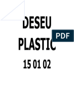 Deseu Plastic