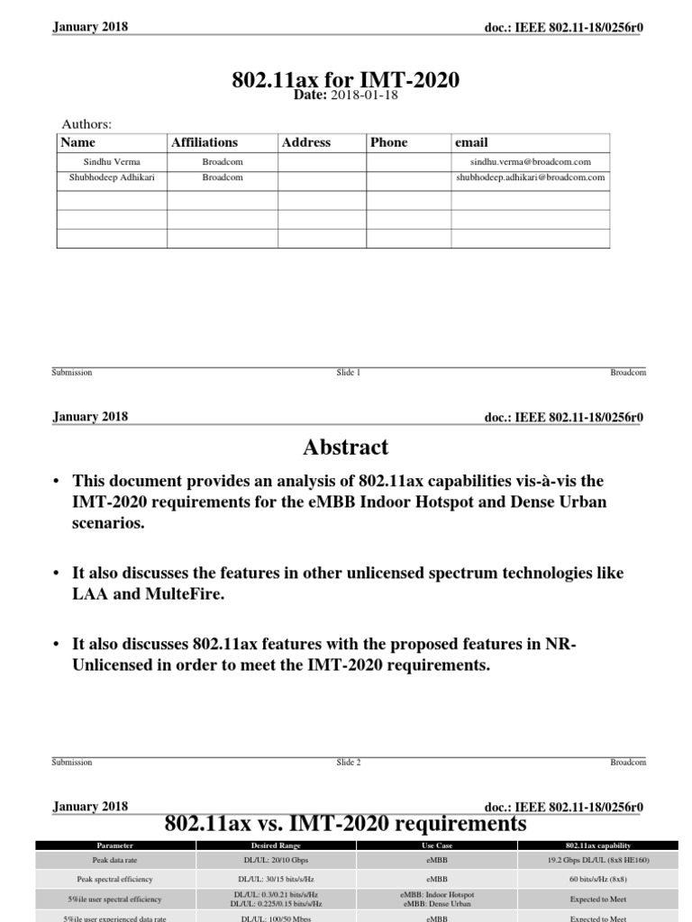 imt 2020 standard: imt 2020 report – YCQRE