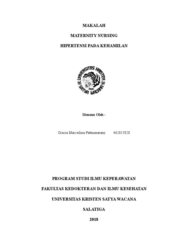 Makalah Hipertensi Ibu Hamil Docx