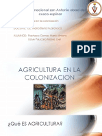 Sociedad y Cultura Agricultura