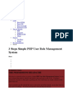 Multi User Login Php Code Step by Steb
