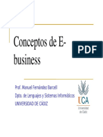 Conceptos de E-Business