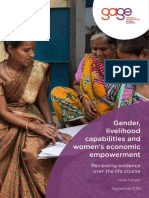 Kabeer Gender Livelihood Capabilities