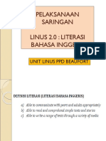 Pelaksanaan Saringan Linus 2.0: Literasi Bahasa Inggeris: Unit Linus PPD Beaufort