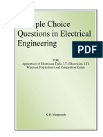 Multiple Choice Questions in Electrical Engineering