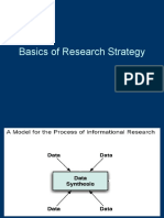 Basics of Research Strategy