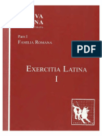Lingua Latina Per Se Illustrata Pars i Exercitia Latina i