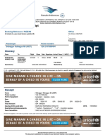 Your Electronic Ticket Receipt PDF