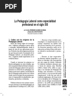 La Pedagogía Laboral como especialidad profesional en el siglo XXI - Carolina Fernández  y Beatriz de la Riva