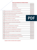 Transtorno Por Déficit de Atención Con Hiperactividad