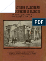 Un Povestitor Ploieștean Despre București Și Ploiești in Întâia Jumătate A Secolului Al XIX-lea