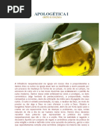 APOLOGÉTICA I - Unção Do Riso e Outras