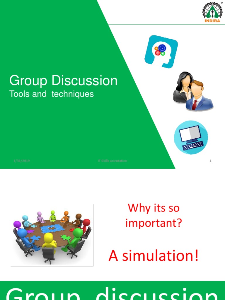 Group Discussion Tools and Techniques PDF E Commerce
