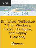 Symantec Netbackup Education - 100-002701-A