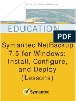 Symantec Netbackup Education - 100-002701-A