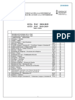 Guía PAU 2019