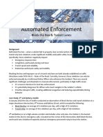 SDOT - Automated Enforcement Fact Sheet