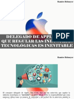 Ramiro Helmeyer - Delegado de Apple Dice Que Regular Las Industrias Tecnológicas Es Inevitable