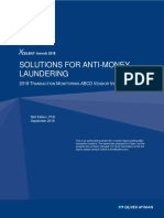 Solutions For Anti-Money Laundering: 2018 T M Abcd V V