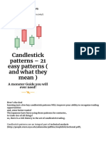 21 Easy Candlestick Patterns
