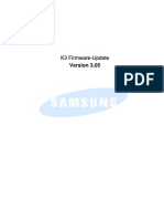 Samsung YP-K3 Firmware Installation