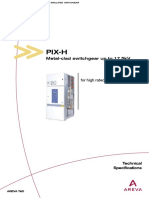 Pix-H: Metal-Clad Switchgear Up To 17.5kV