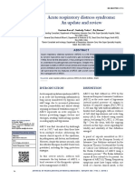 (22244018 - Journal of Translational Internal Medicine) Acute Respiratory Distress Syndrome - An Update and Review