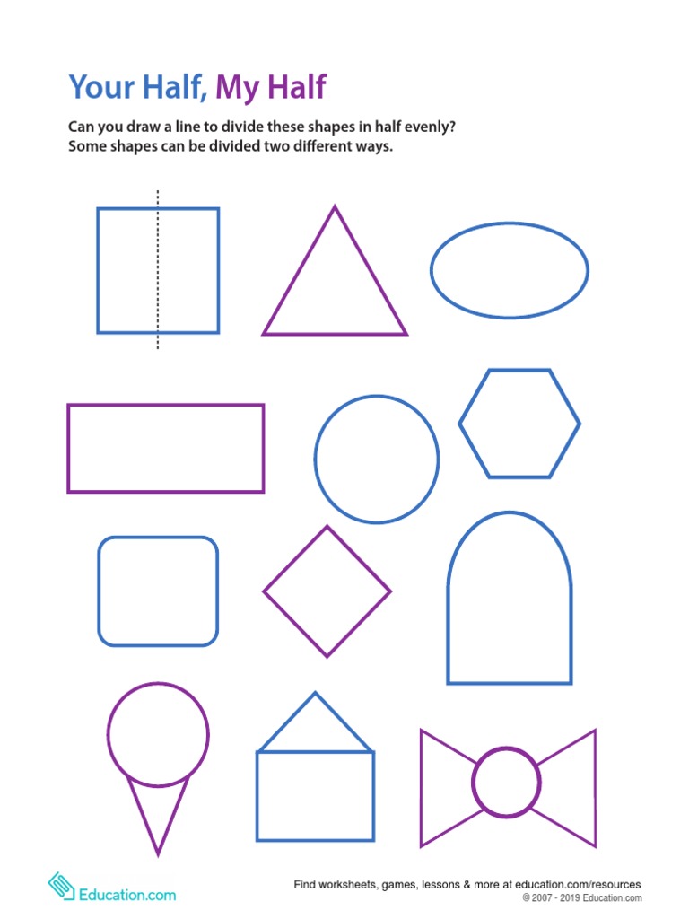 Draw Line Symmetry | PDF