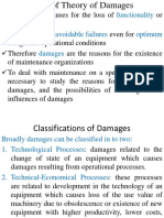 Fundamental of Theory of Damages
