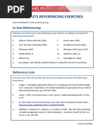 Harvard UTS Referencing Handout - Activity PDF