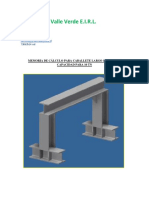 Ejemplo - Memoria de Calculo Caballete de 1400