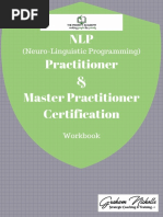 NLP Practitioner & Master Practitioner Certification: (Neuro-Linguistic Programming)