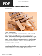 Pocket_ E Se o Projeto Ameaça Desabar