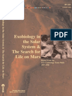 Exobiology in the Solar System and the Search for Life on Mars