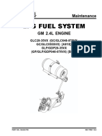 LPG Fuel System: Maintenance