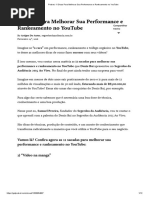 11 Dicas Para Melhorar Sua Performance e Rankeamento no YouTube