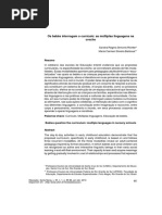 Os Bebes Interrogam o Curriculo