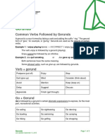 Gerunds 1 PDF