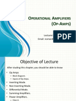 18 - Operational Amplifiers