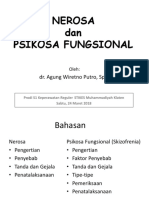 Nerosa Skizofrenia - DR Agung WP SPKJ