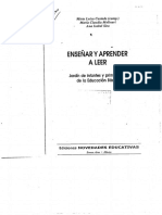 7.2 CASTEDO Y OTROS 1999 - Enseñar y Aprender A Leer PDF