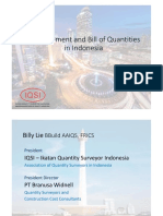 QS Measurement & BQ in Indonesia