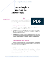 Terminologia e conceitos básicos de Metrologia